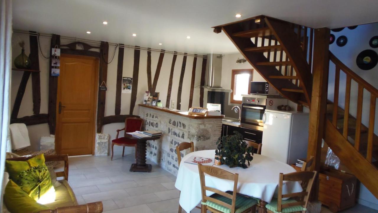 Chambre Du Panorama Barneville-sur-Seine Luaran gambar